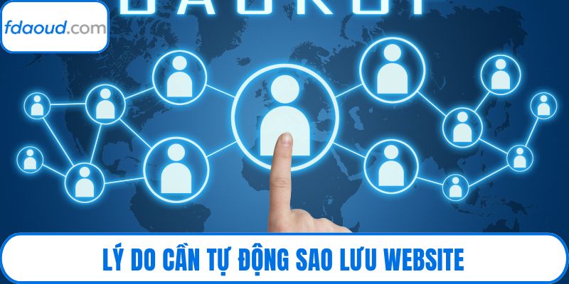 Lý do cần tự động sao lưu website