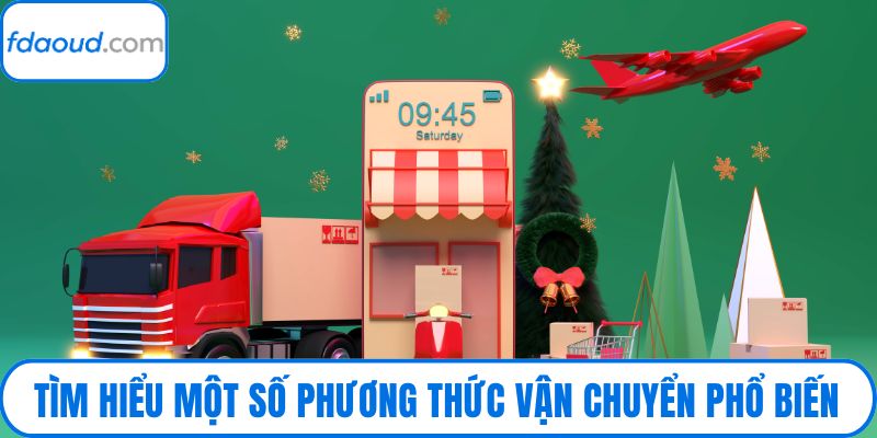 Tìm hiểu một số phương thức vận chuyển phổ biến