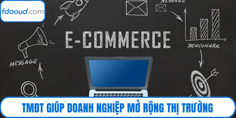 TMĐT giúp doanh nghiệp mở rộng thị trường